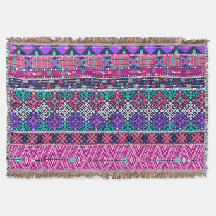 Manta Tejida Patrón tribal/de apertura