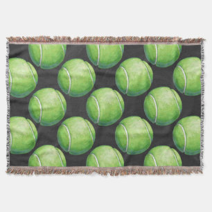Manta Tejida Patrones de bolas de tenis