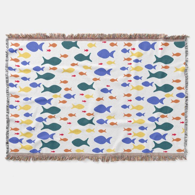 Manta Tejida Pescado Lanke Blanket (Anverso)