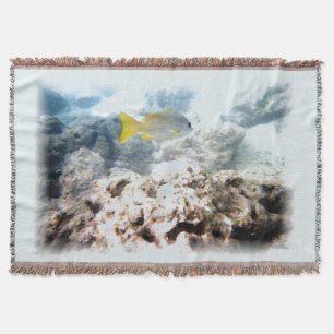 Manta Tejida Pescado submarino