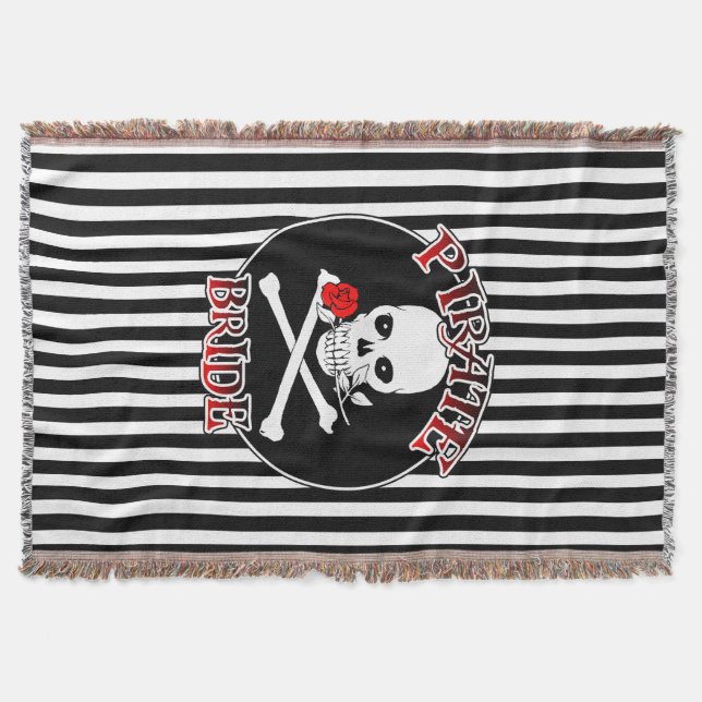 Manta Tejida Pirate Bride Throw (Anverso)