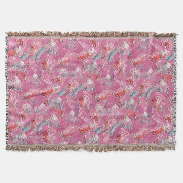 Manta Tejida Piscina de peces (Anverso)