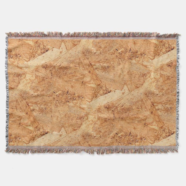 Manta Tejida placa de cadena orientada - OSB patrón transparent (Anverso)