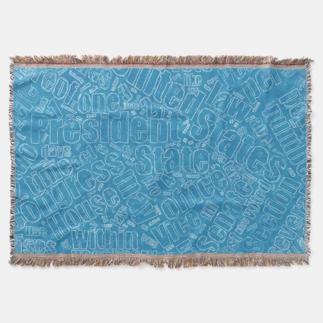 Manta Tejida Plan Constitucional (Anverso)