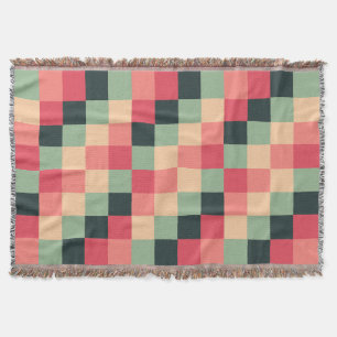 Manta Tejida Plazas coloridas 015