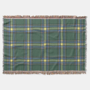 Manta Tejida Provincia de Alberta Original Scottish Tartán