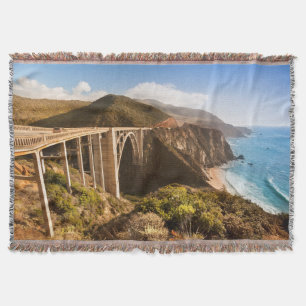 Manta Tejida Puente de Bixby, Sur grande, California, los