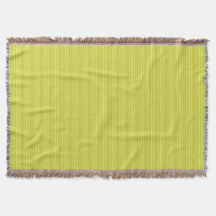 Manta Tejida Rayas Verticales Amarillo Chartreuse Verde