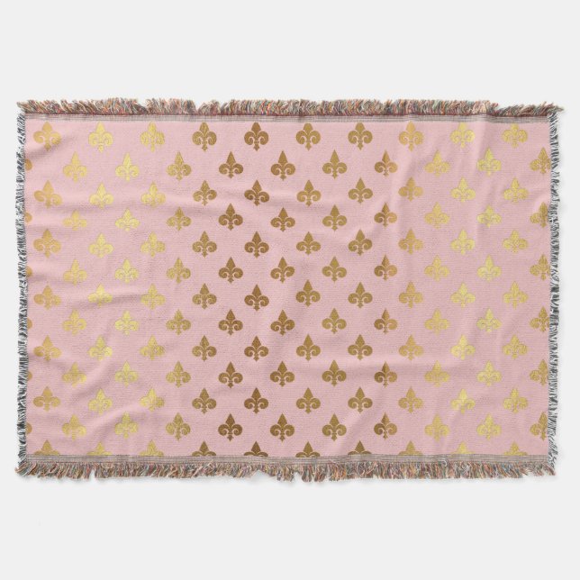 Manta Tejida Reina como (Anverso)