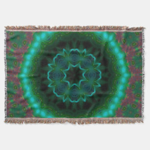 Manta Tejida Resumen de Art Throw Blanket