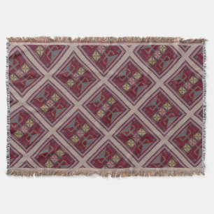 Manta Tejida Retro del Suroeste