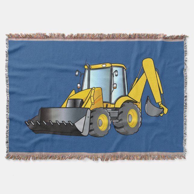 Manta Tejida Retroexcavadora (Anverso)