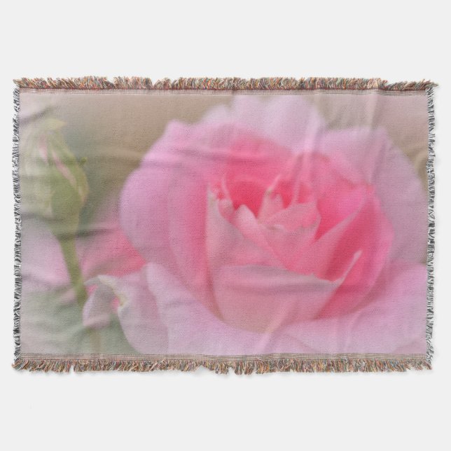 Manta Tejida Rosas lanzan una manta/rosa (Anverso)