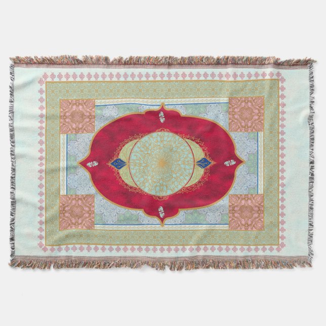 Manta Tejida Rug Oriental - Blanket (Anverso)