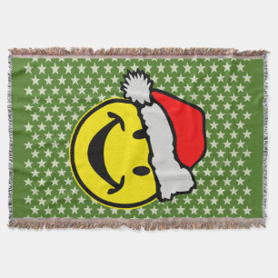 Manta Tejida Santa Claus Smiley + tu trasero. e ideas