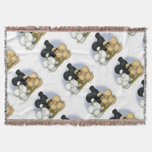 Manta Tejida Silkie Trio (Anverso)