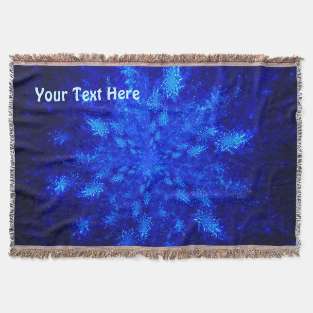 Manta Tejida Snowburst (Anverso)