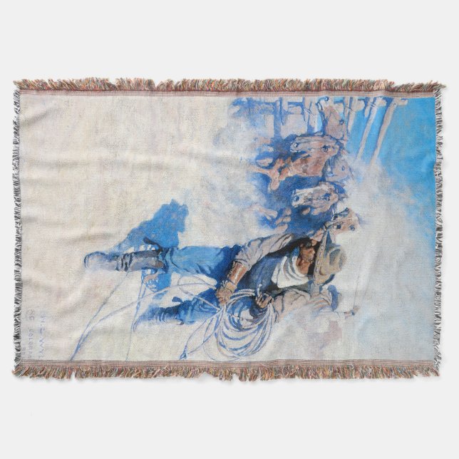 Manta Tejida Sobre el mar de Ronda (Anverso)