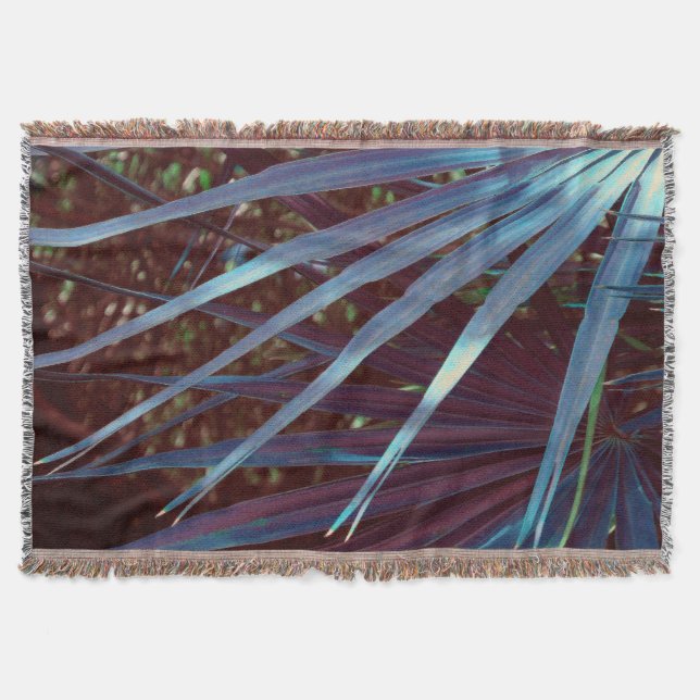 Manta Tejida Sueño de Palmetto Azul (Anverso)
