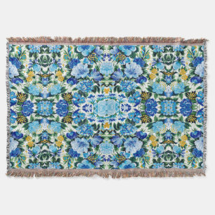 Manta Tejida Sueños Florales #5 en Susiejayne