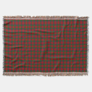 Manta Tejida Tartan del Clan Escocés Sinclair