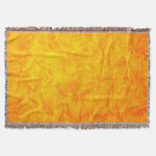 Manta Tejida TEXTURA DE PAPEL DE FONDO - amarillo naranja