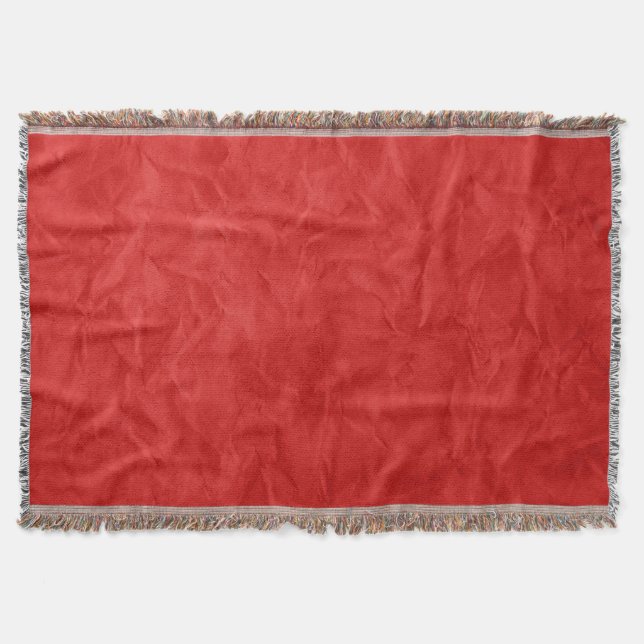 Manta Tejida TEXTURA DE PAPEL DE FONDO - rojo sucio (Anverso)