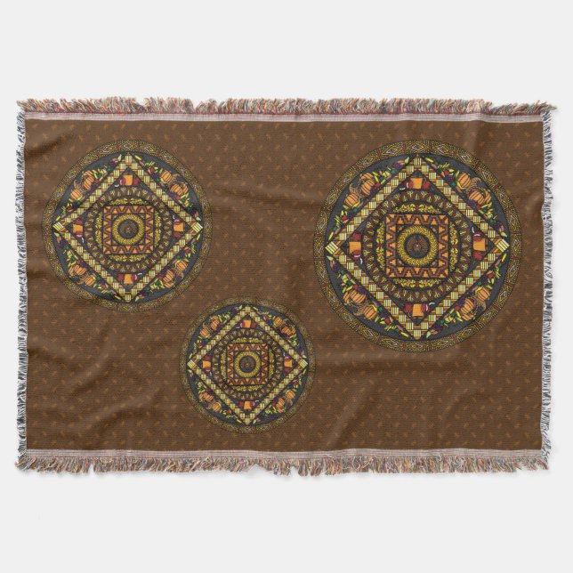 Manta Tejida Thankess Icons Throw Blanket (Anverso)