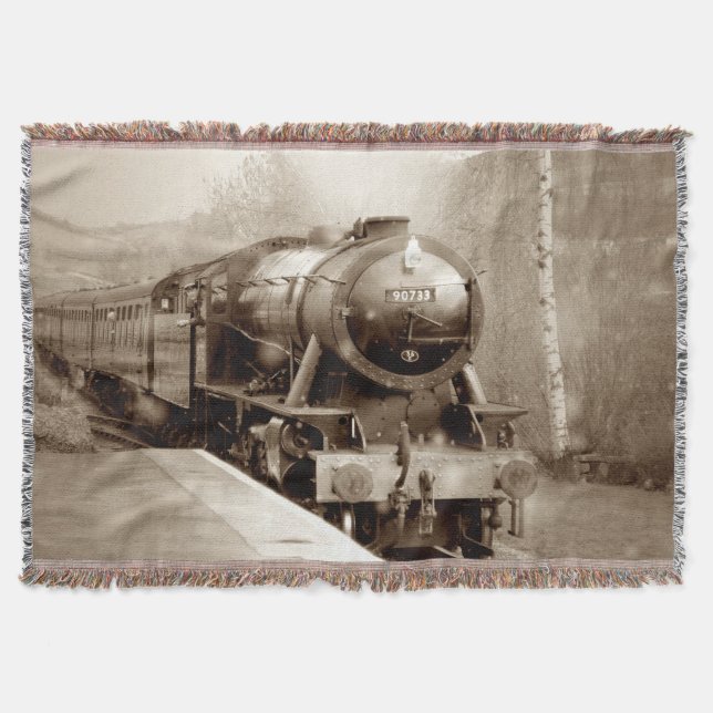 Manta Tejida Tren 21 Tirar (Anverso)