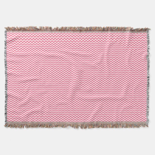Manta Tejida Trendy Chevron Throw Blanket (Anverso)