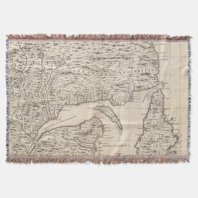 Manta Tejida Un mapa del Imperio británico en la hoja 3 de (Anverso)