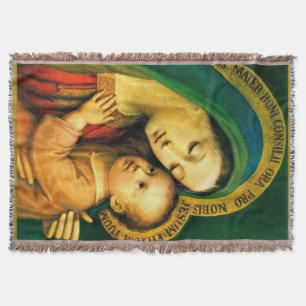 Manta Tejida Virgen María de la Buena Concejal
