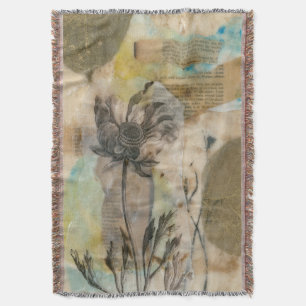 Manta Tejida Vitela II floral