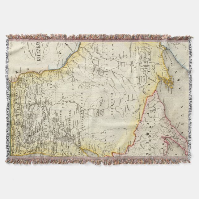 Manta Tejida Wisconsin 6 (Anverso)