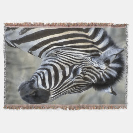 Manta Tejida Zebra Lovers Wildlife Art