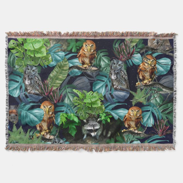 Manta Temas de celebración de fiestas nocturnos (Anverso)