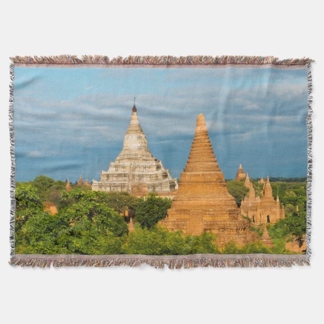 Manta Templos y pagodas antiguas | Bagan (Anverso)