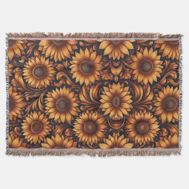 Manta Temporada de girasoles (Anverso)