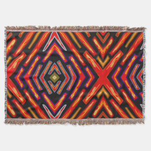 Manta Térmica Fuego Rojo Naranja Negro 