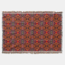 Manta Térmica Fuego Rojo Naranja Negro