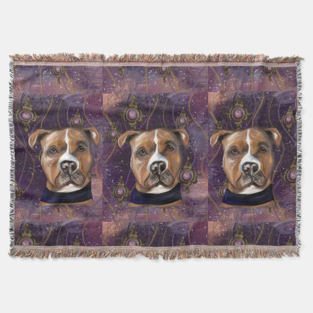 MANTA TERRIER STAFFORDSHIRE AMERICANO        (Anverso)