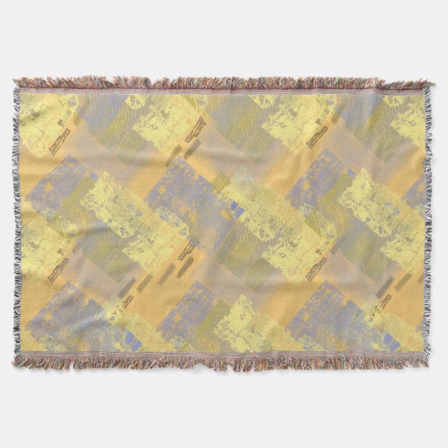 Manta textura de grunge naranja. (Anverso)