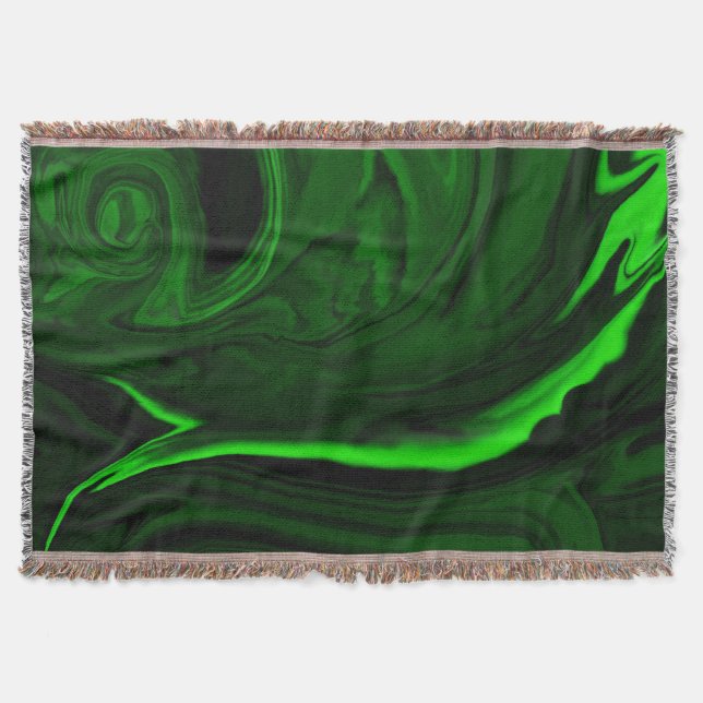 Manta textura de malaquita verde (Anverso)