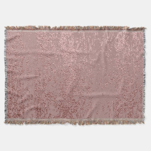 Manta Textura de oro metálico, cuarzo rosa.