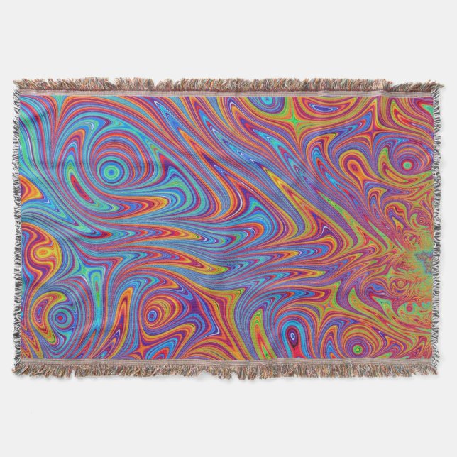 Manta texturas psicodélicas (Anverso)