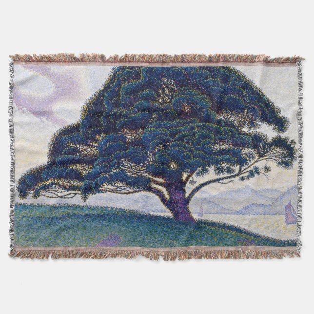 Manta The Bonaventure Pine, Oil Painting, Paul Signac (Anverso)