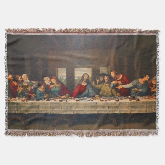 Manta The Last Supper by Leonardo da Vinci (Anverso)