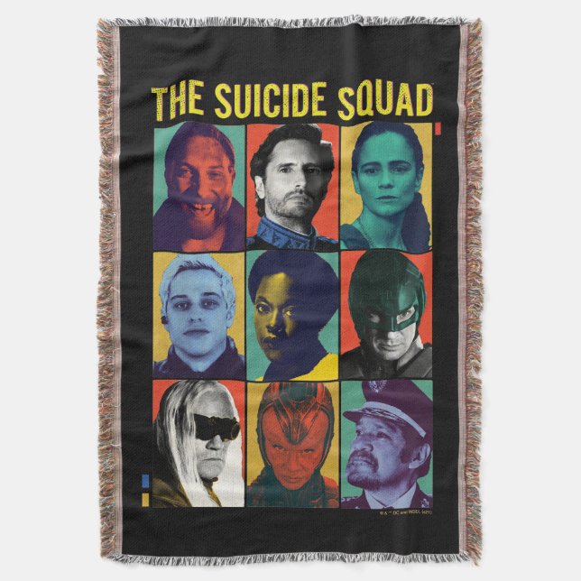 Manta The Suicide Squad | Retro Grid With Amanda Waller (Frente vertical)