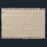 Manta Throw Blanket<br><div class="desc">Champagne beige is a soft, pale blend of beige and light gold, kissed with subtle undertones of warm yellow or pink. Inspired by the timeless elegance of sparkling wine, this color evokes luxury, sophistication, and celebration. Its quiet glow makes it a favorite for weddings, corporate events, and high-end everyday moments...</div>