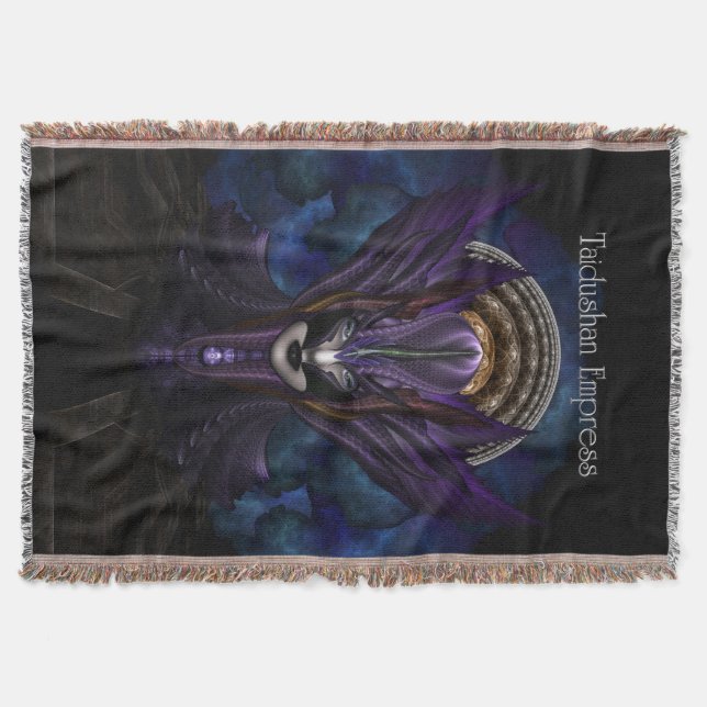 Manta Throw Blanket Empress Taidushan (Anverso)